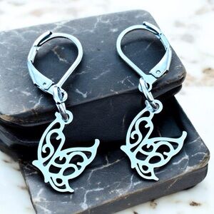 🆕 Butterfly Earrings Stainless Steel